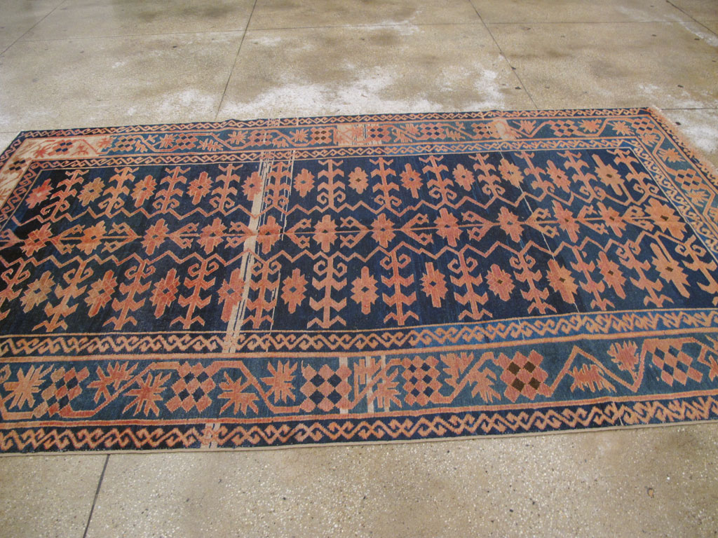 Antique East Turkestan Kirghiz Carpet, No.20197 - Galerie Shabab