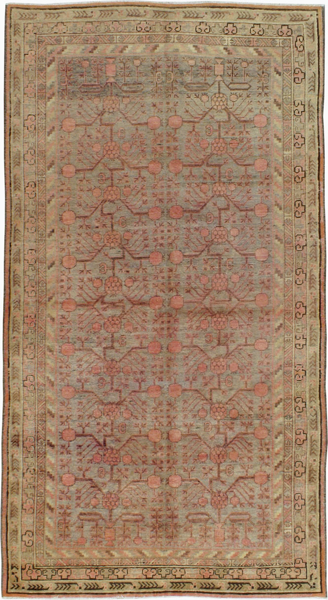 Antique East Turkestan Khotan Carpet, No.20209 - Galerie Shabab