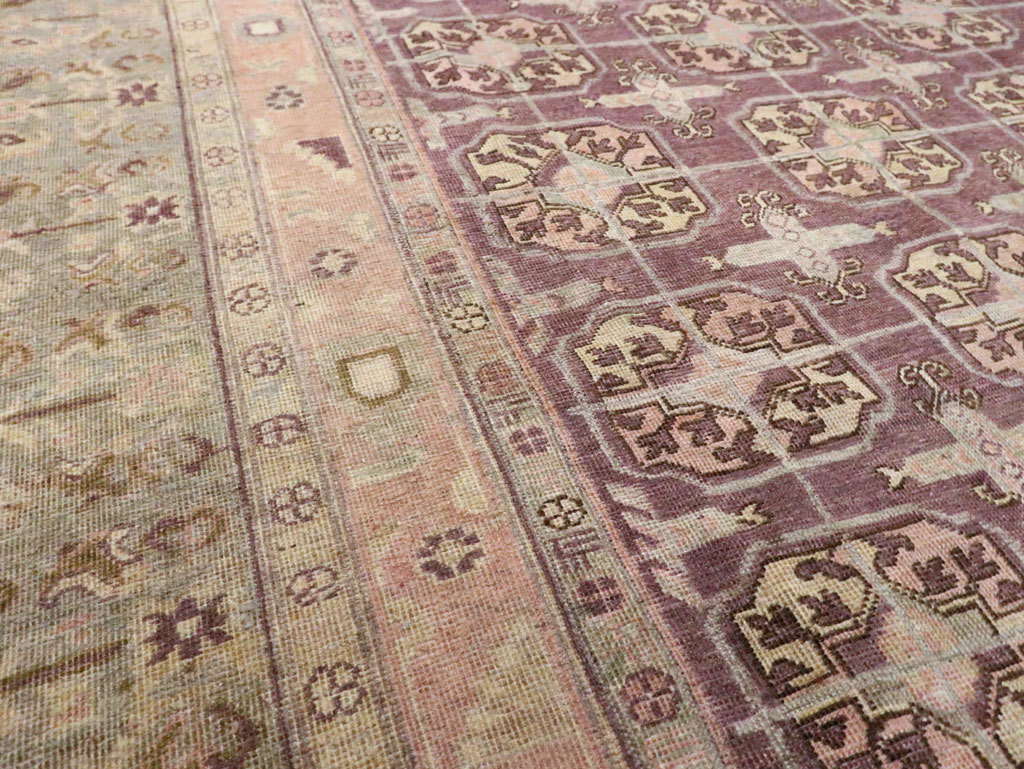 Antique East Turkestan Khotan Room Size Carpet, No.20211 - Galerie Shabab