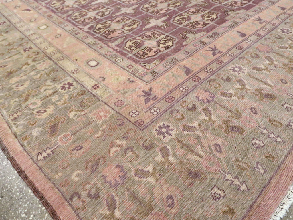 Antique East Turkestan Khotan Room Size Carpet, No.20211 - Galerie Shabab