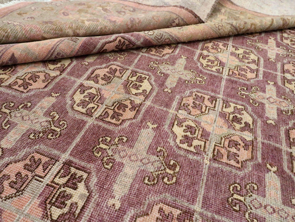 Antique East Turkestan Khotan Room Size Carpet, No.20211 - Galerie Shabab