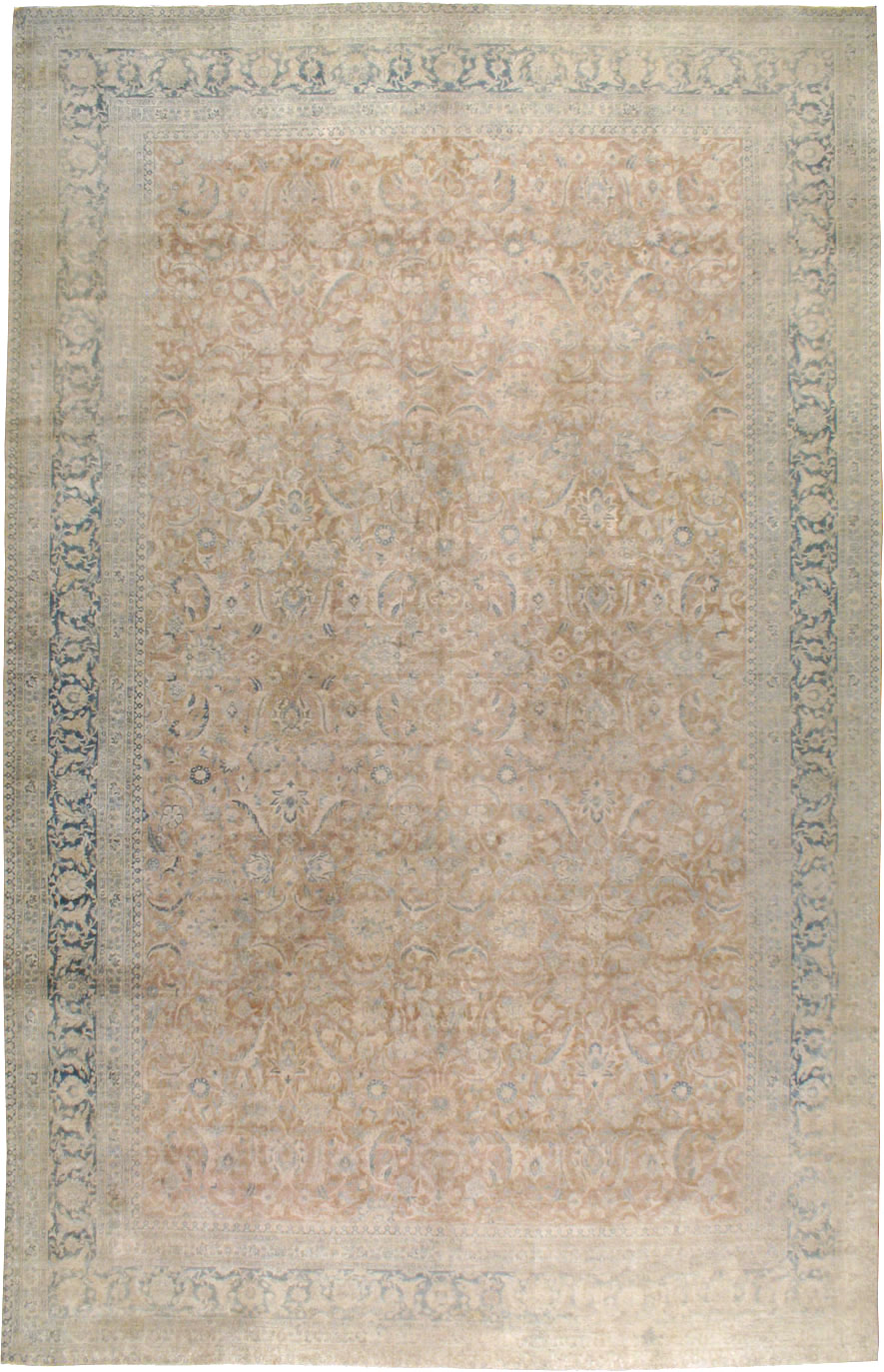 Antique Persian Tabriz Carpet, No.20215 - Galerie Shabab