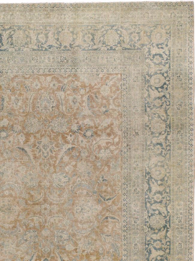 Antique Persian Tabriz Carpet, No.20215 - Galerie Shabab