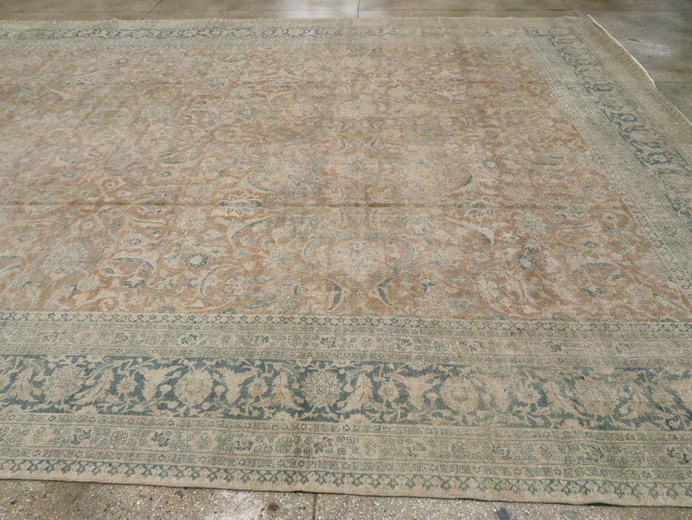 Antique Persian Tabriz Carpet, No.20215 - Galerie Shabab