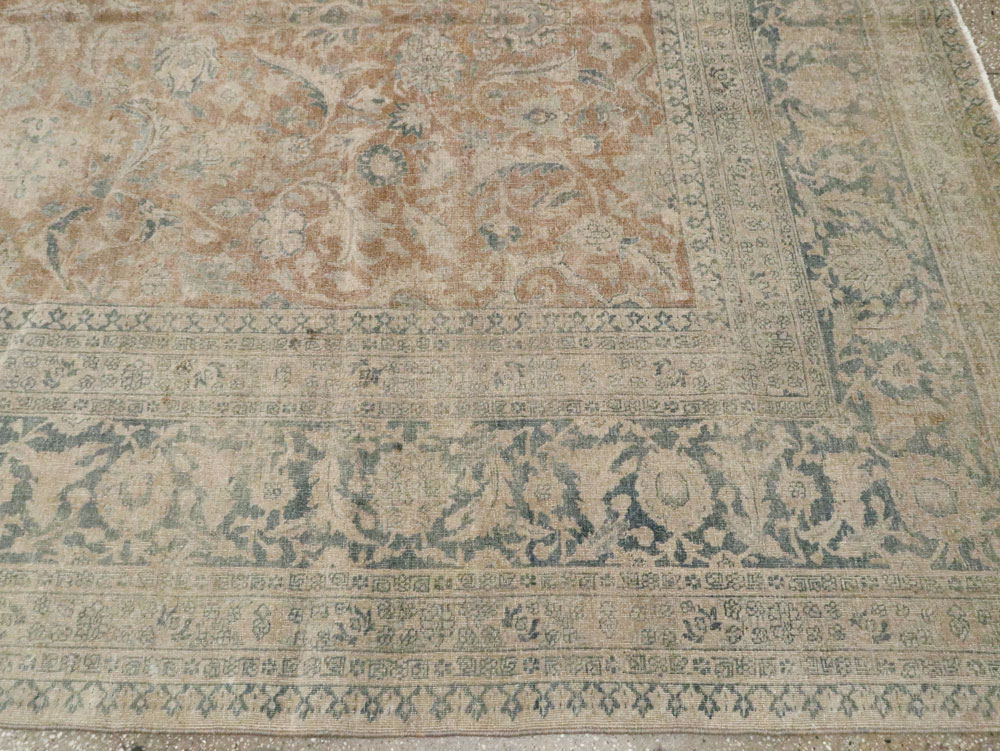 Antique Persian Tabriz Carpet, No.20215 - Galerie Shabab