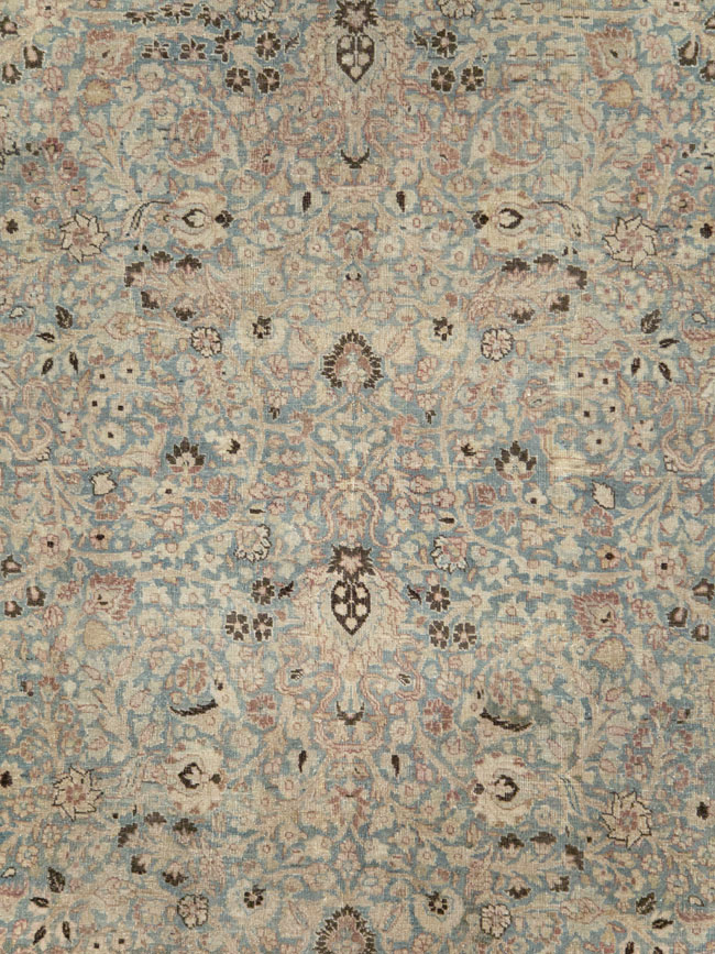 Antique Persian Mashad Large Room Size Carpet, No.20217 - Galerie Shabab