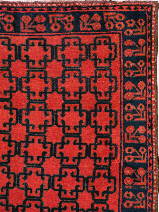 Antique East Turkestan Kirghiz Gallery Rug, No.20219 - Galerie Shabab