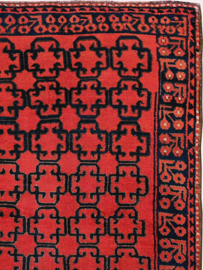 Antique East Turkestan Kirghiz Gallery Rug, No.20219 - Galerie Shabab