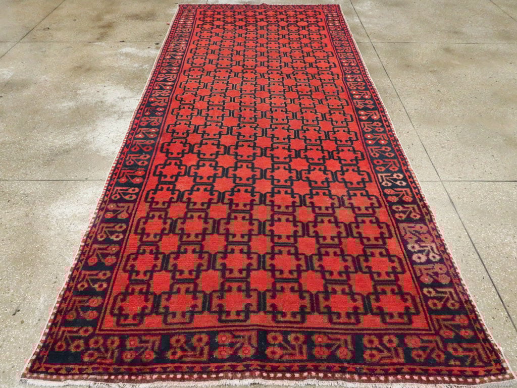 Antique East Turkestan Kirghiz Gallery Rug, No.20219 - Galerie Shabab