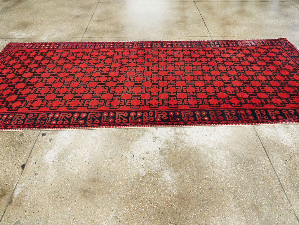 Antique East Turkestan Kirghiz Gallery Rug, No.20219 - Galerie Shabab