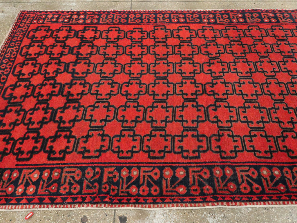 Antique East Turkestan Kirghiz Gallery Rug, No.20219 - Galerie Shabab