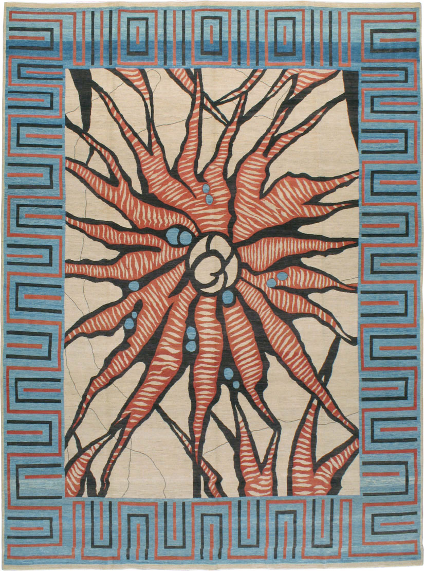 Tabriz Modernist Carpet, No.20224 - Galerie Shabab