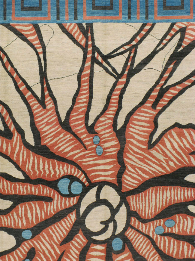 Tabriz Modernist Carpet, No.20224 - Galerie Shabab