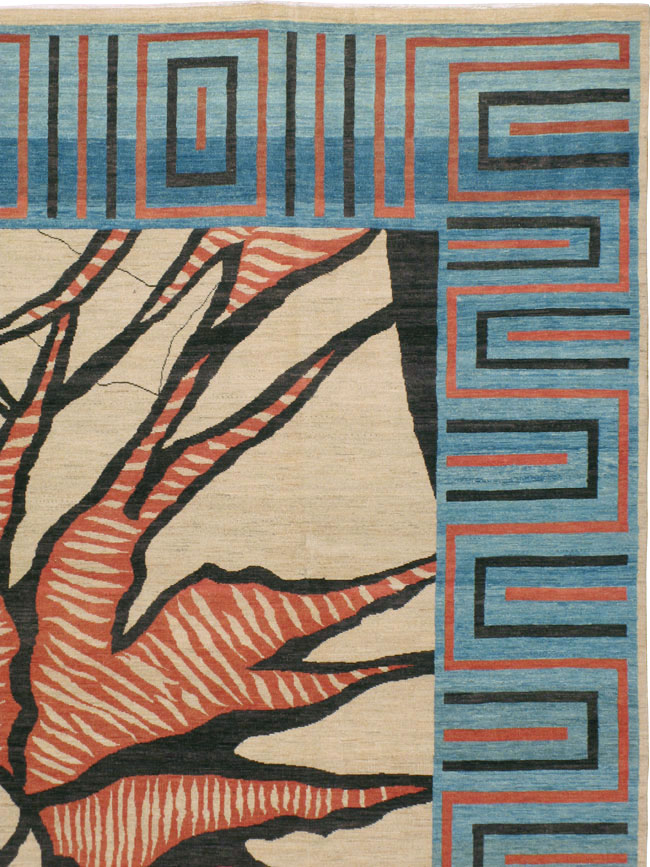 Tabriz Modernist Carpet, No.20224 - Galerie Shabab