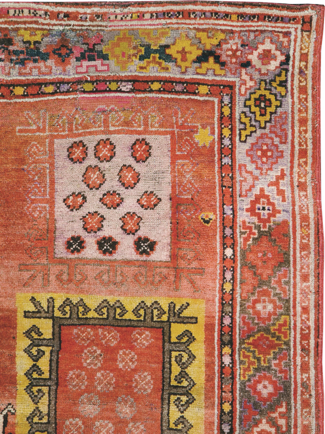 Antique East Turkestan Khotan Gallery Rug, No.20231 - Galerie Shabab
