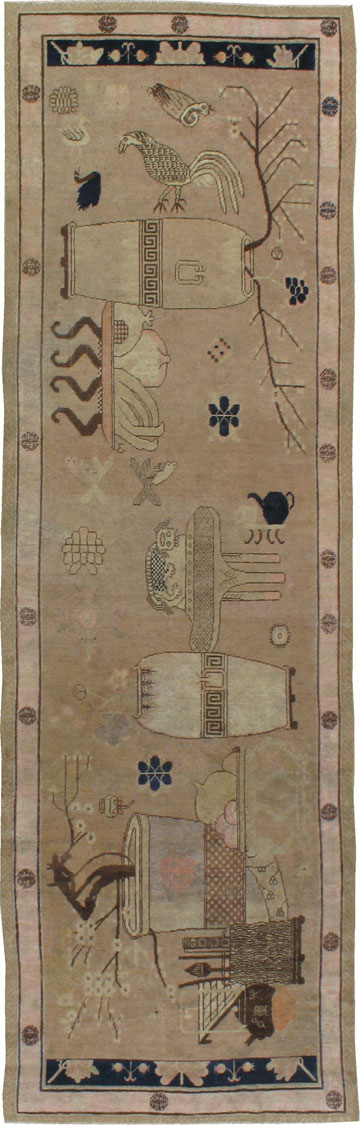Antique Khotan Runner, No.20232 - Galerie Shabab