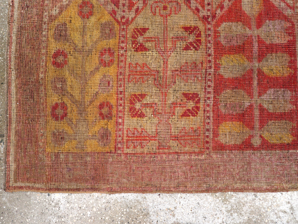 Antique East Turkestan Khotan Saph Runner, No.20233 - Galerie Shabab
