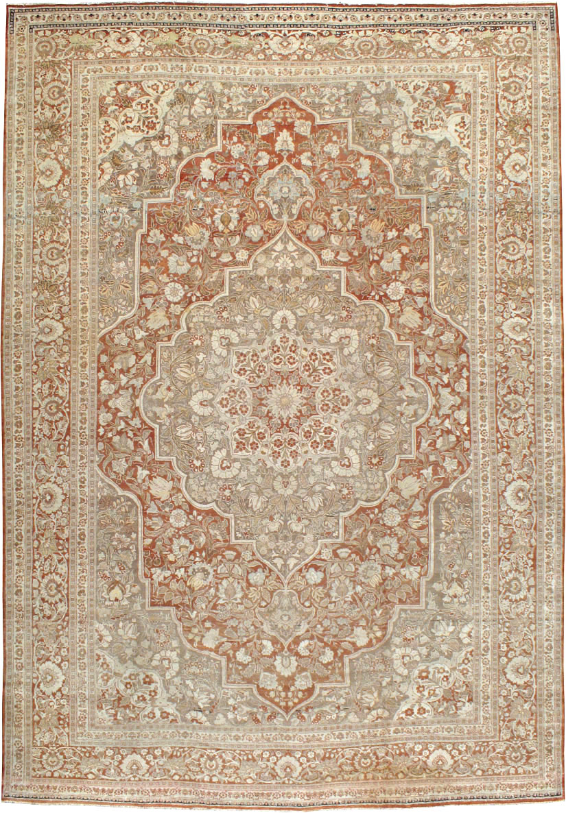 Antique Tabriz Hagi Jalili Carpet, No.20236 - Galerie Shabab