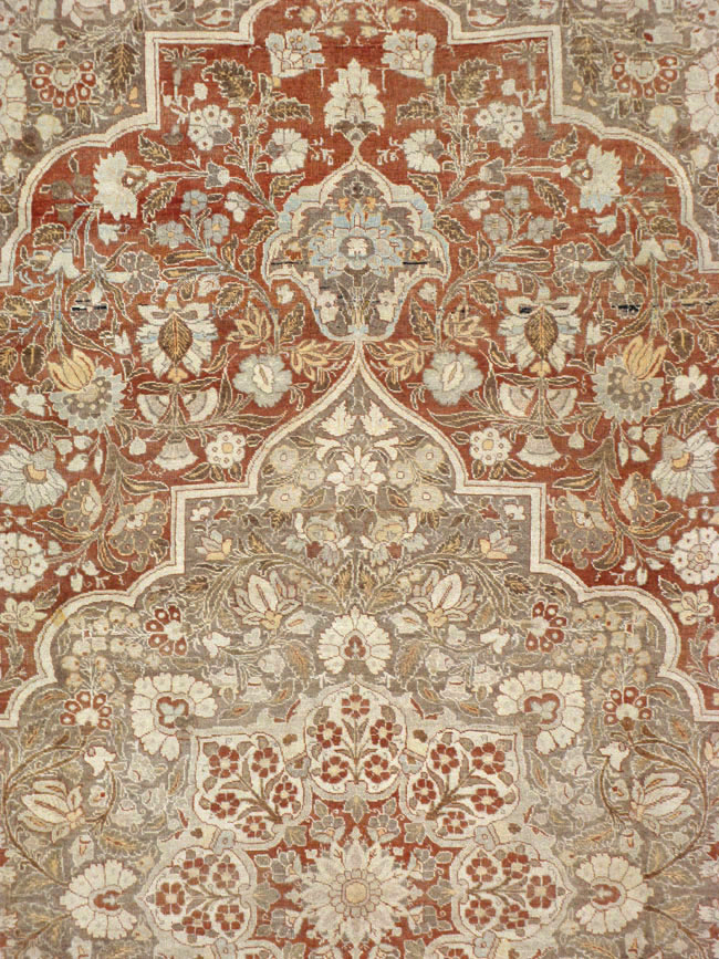 Antique Tabriz Hagi Jalili Carpet, No.20236 - Galerie Shabab