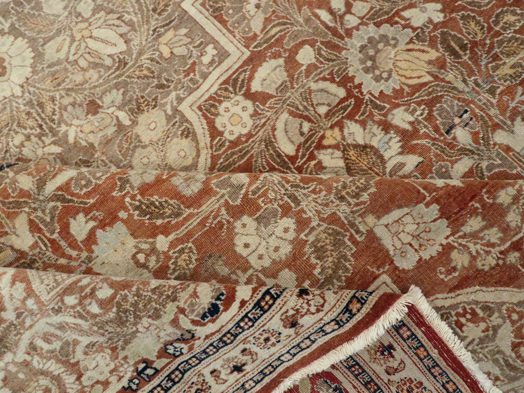 Antique Tabriz Hagi Jalili Carpet, No.20236 - Galerie Shabab