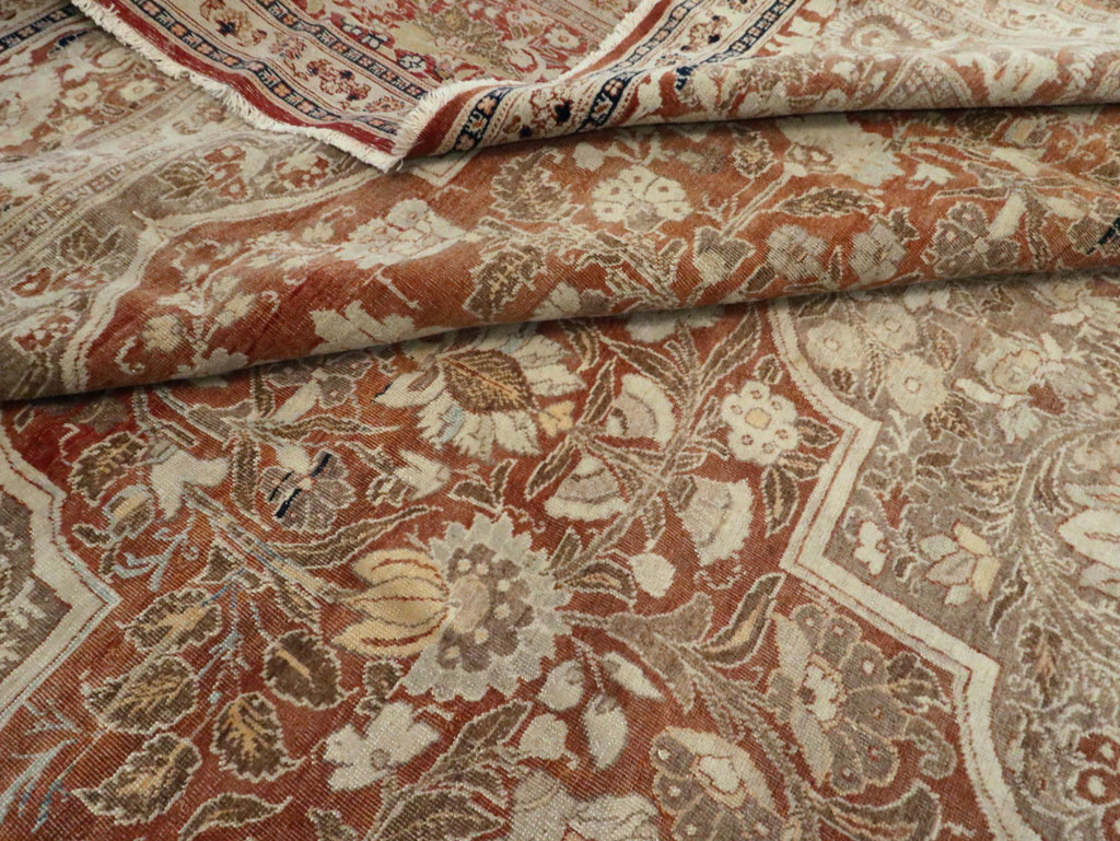 Antique Tabriz Hagi Jalili Carpet, No.20236 - Galerie Shabab