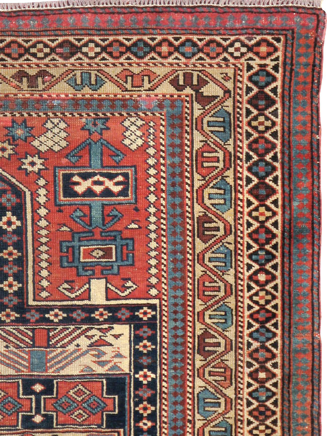 Antique Caucasian Shirvan Rug, No.20242 - Galerie Shabab