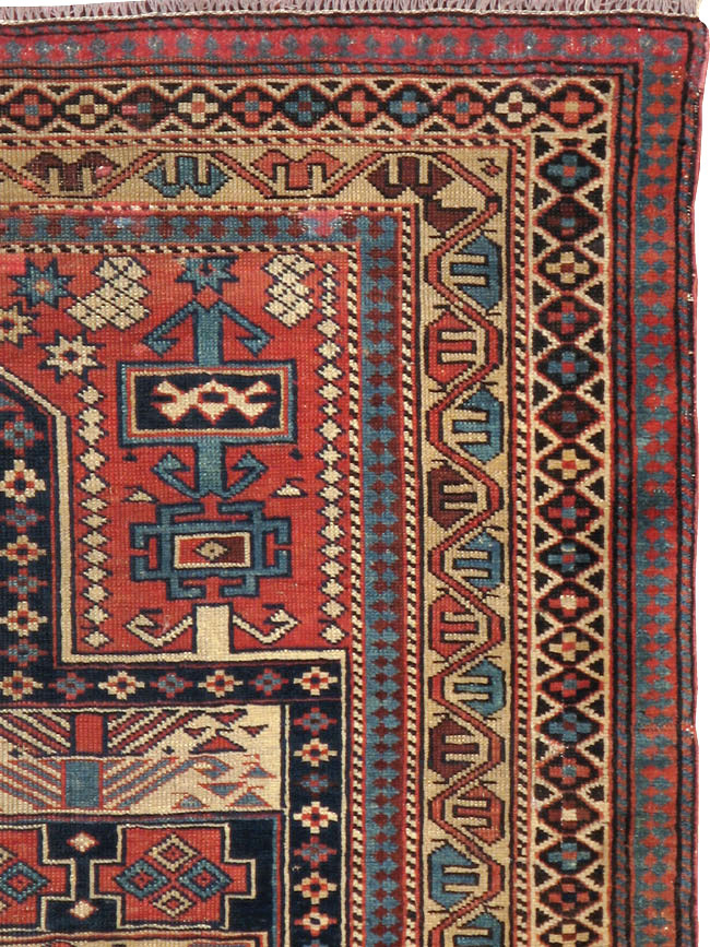 Antique Caucasian Shirvan Rug, No.20242 - Galerie Shabab