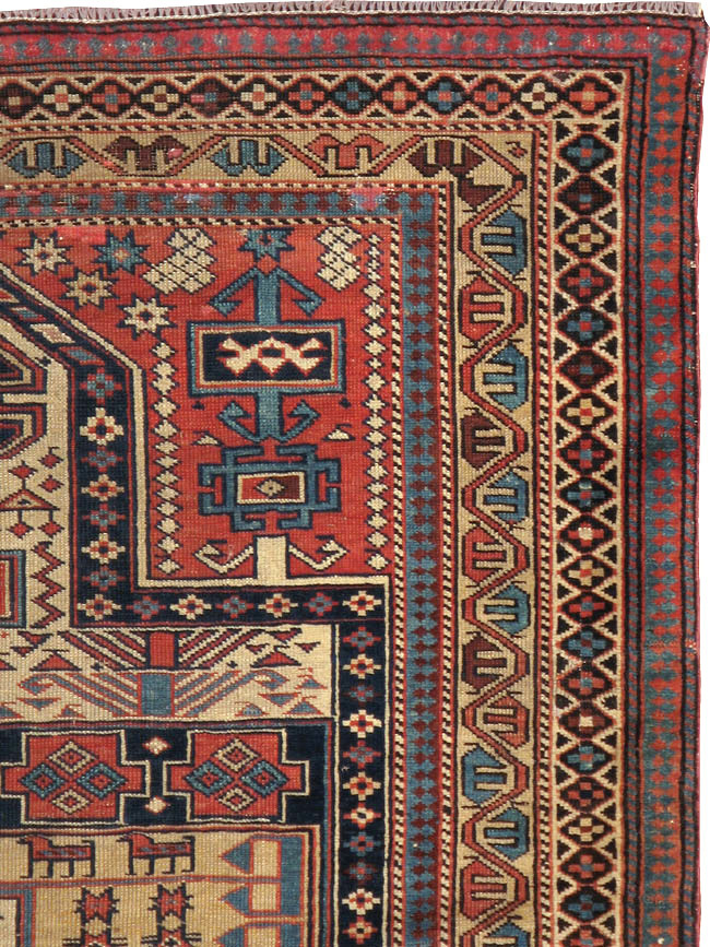Antique Caucasian Shirvan Rug, No.20242 - Galerie Shabab