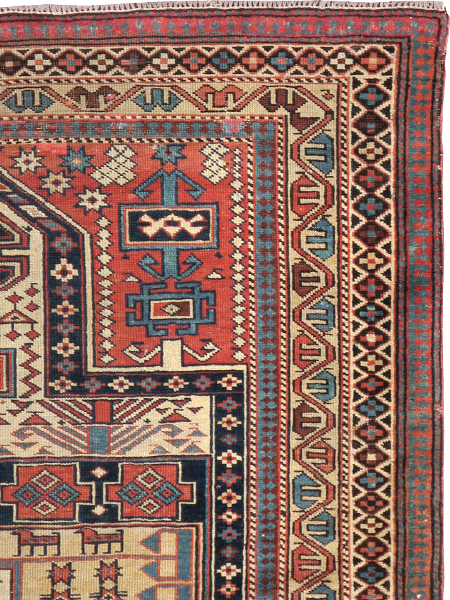 Antique Caucasian Shirvan Rug, No.20242 - Galerie Shabab