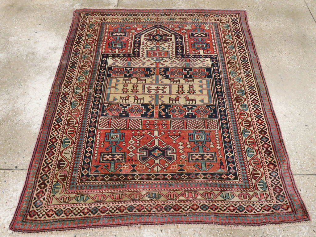 Antique Caucasian Shirvan Rug, No.20242 - Galerie Shabab