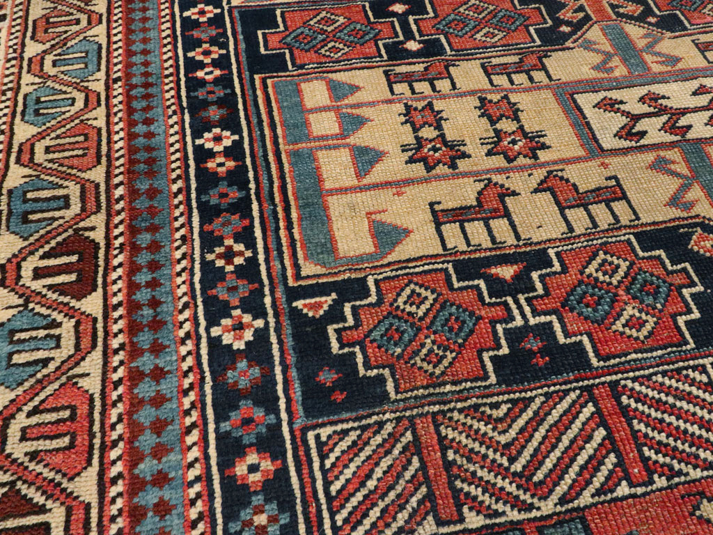 Antique Caucasian Shirvan Rug, No.20242 - Galerie Shabab