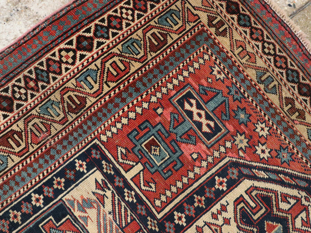 Antique Caucasian Shirvan Rug, No.20242 - Galerie Shabab