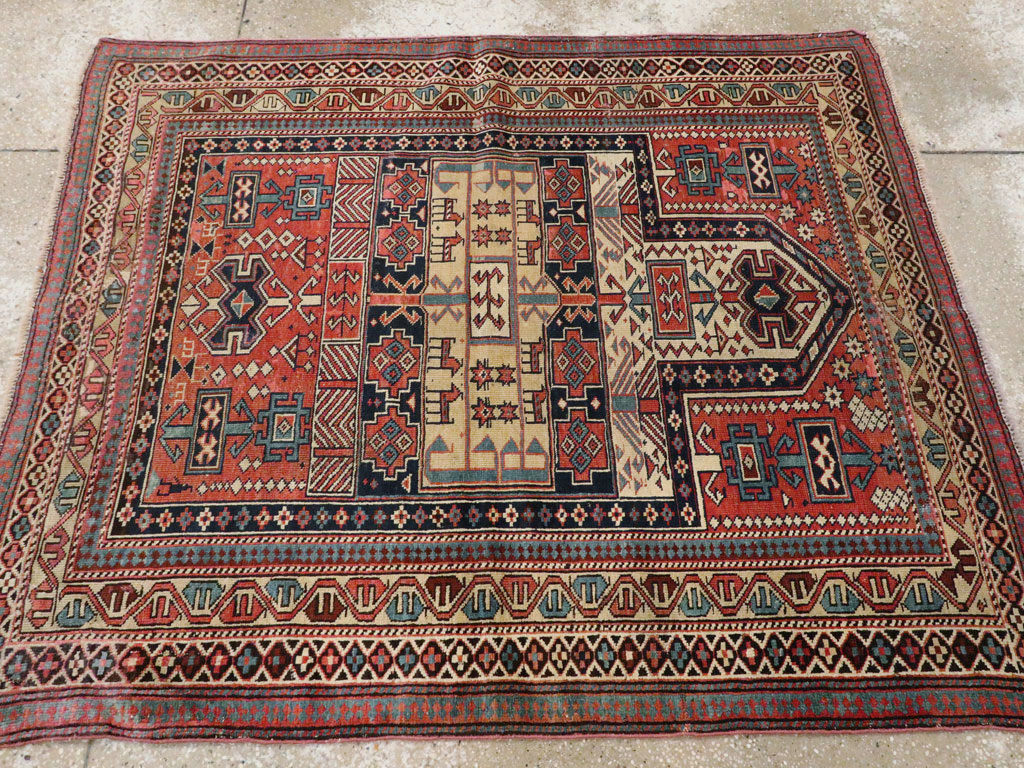 Antique Caucasian Shirvan Rug, No.20242 - Galerie Shabab