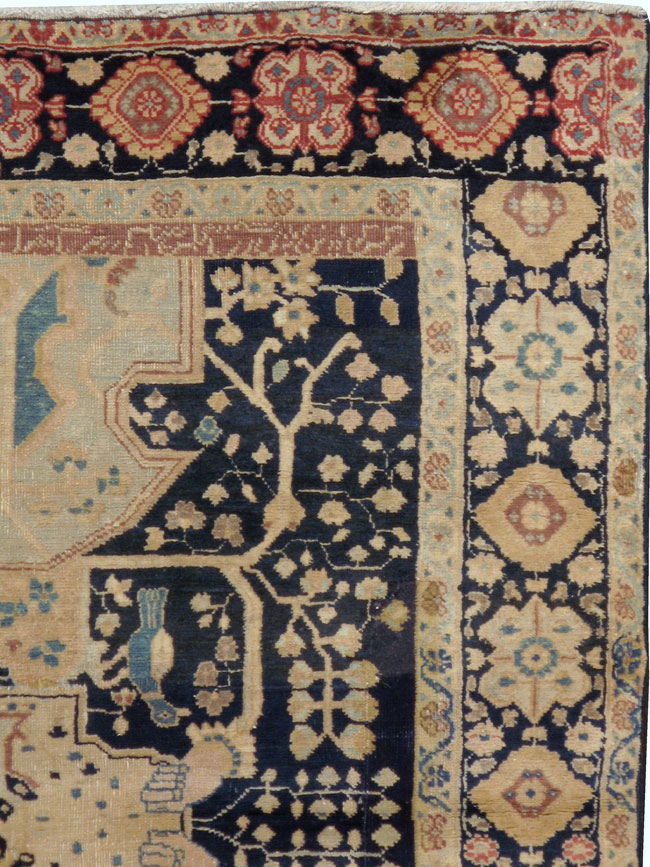Antique Persian Tabriz Rug, No.20249 - Galerie Shabab