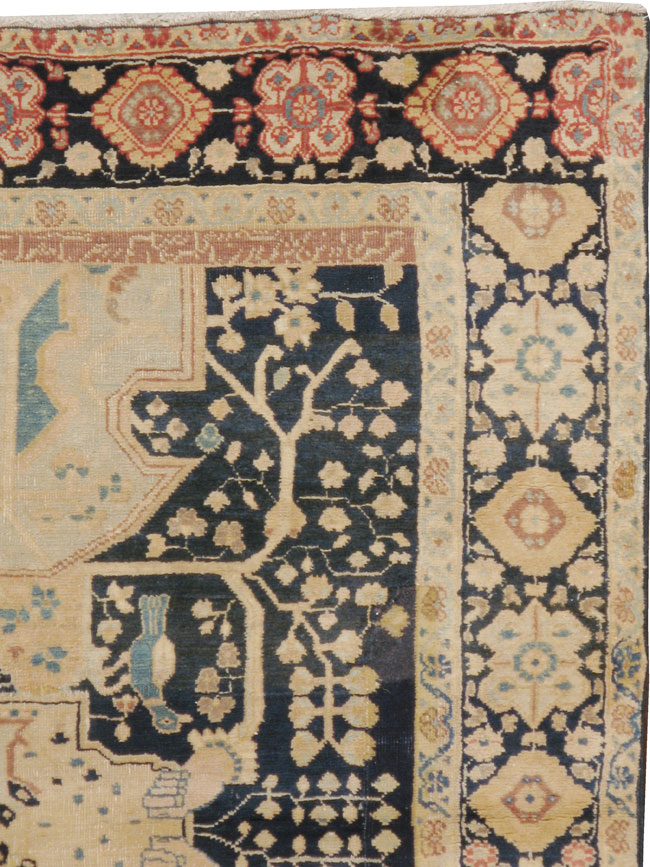 Antique Persian Tabriz Rug, No.20249 - Galerie Shabab