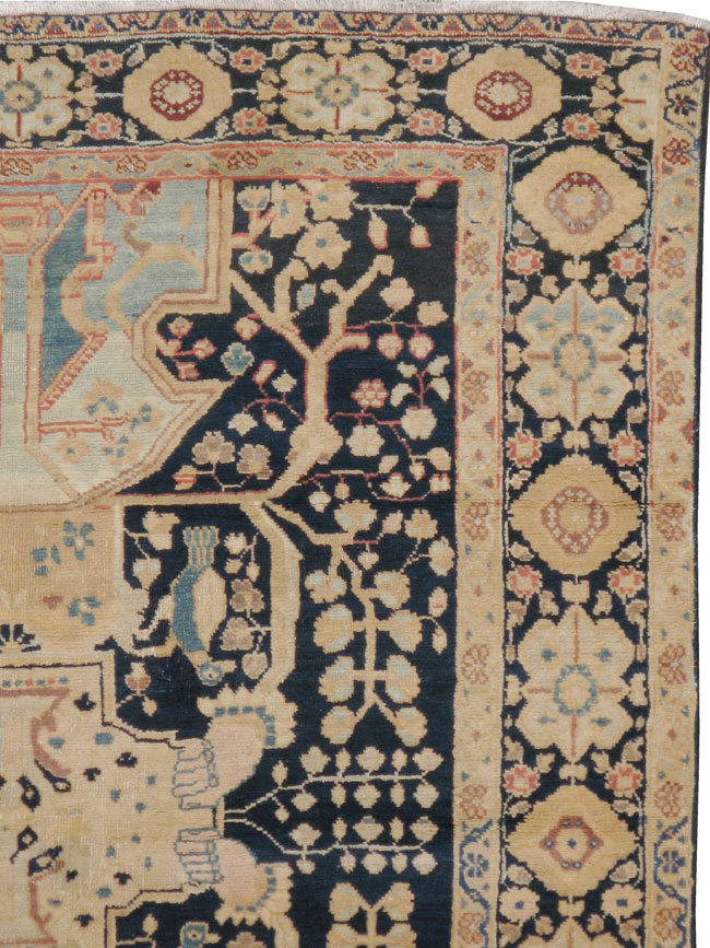Antique Persian Tabriz Rug, No.20249 - Galerie Shabab