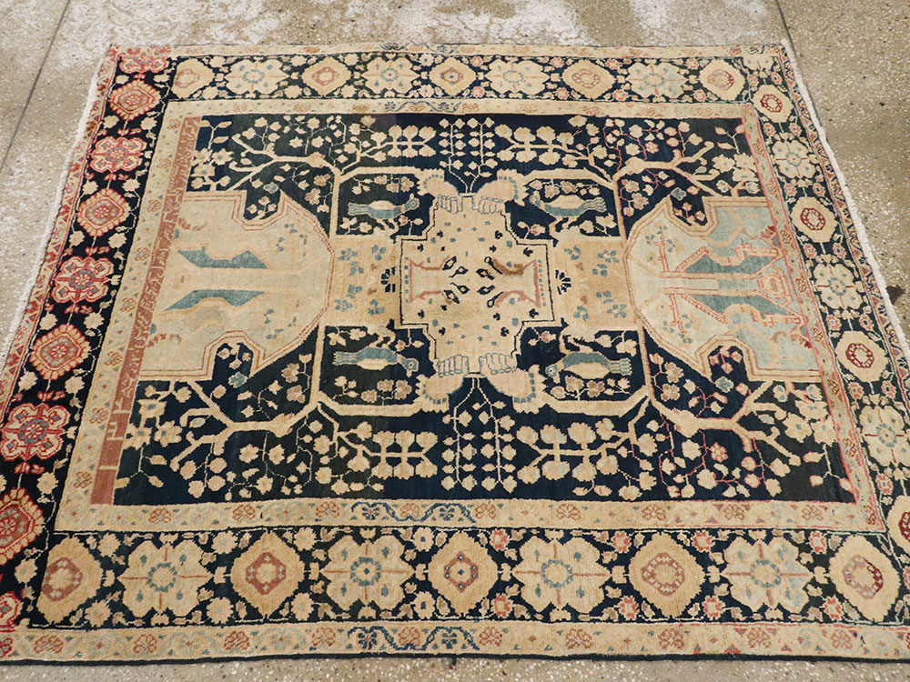 Antique Persian Tabriz Rug, No.20249 - Galerie Shabab