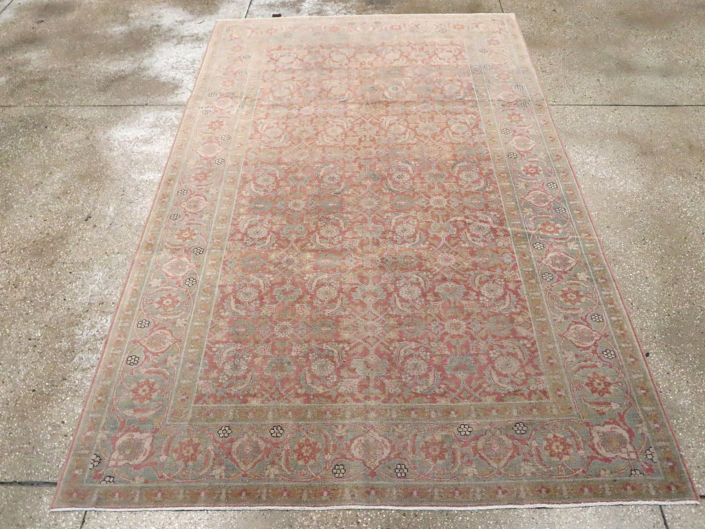 Antique Persian Tabriz Carpet, No.20259 - Galerie Shabab