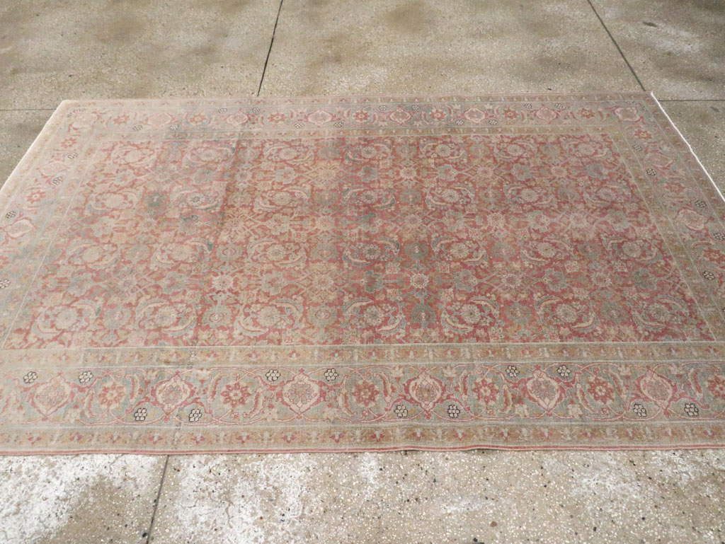 Antique Persian Tabriz Carpet, No.20259 - Galerie Shabab