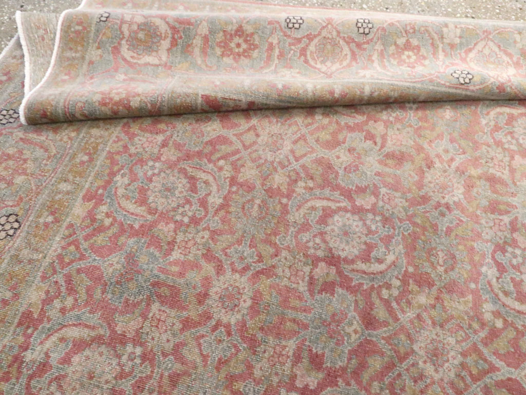 Antique Persian Tabriz Carpet, No.20259 - Galerie Shabab