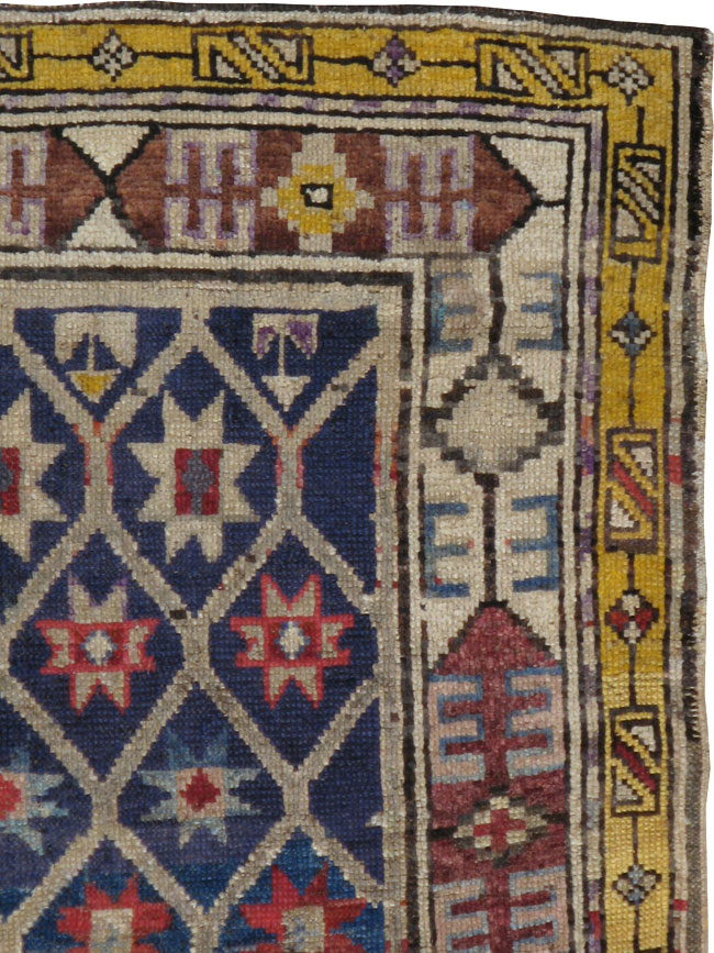 Antique East Turkestan Samarkand Rug, No.20269 - Galerie Shabab