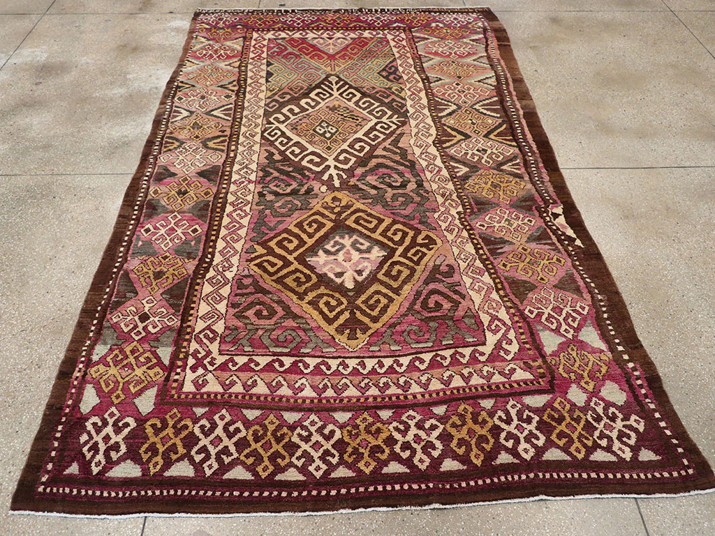 Antique Persian Kurdish Carpet, No.20270 - Galerie Shabab