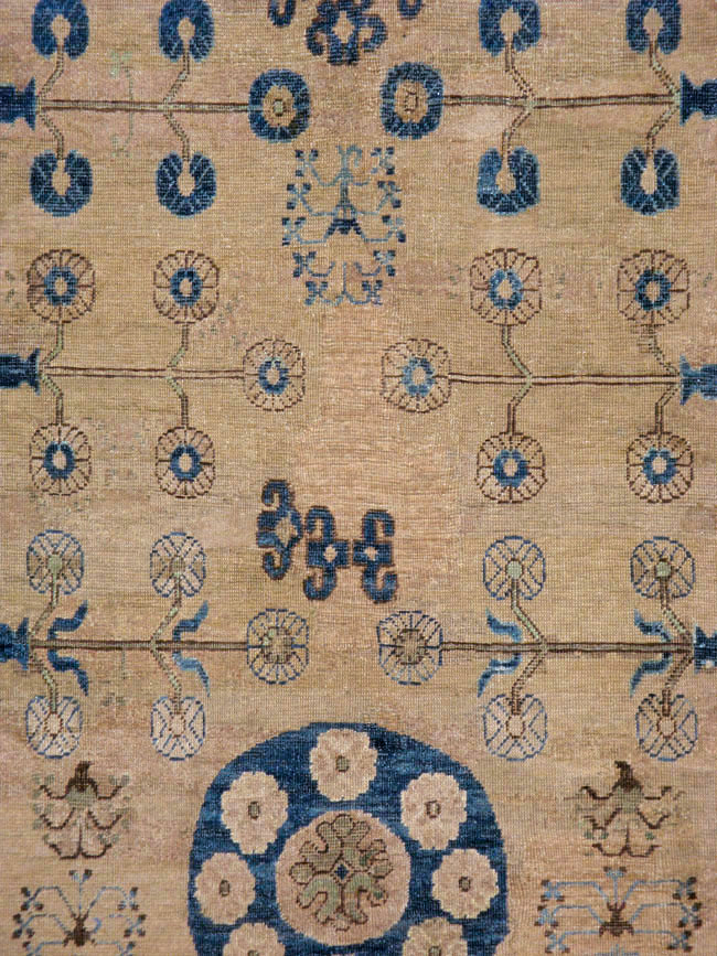 Antique East Turkestan Khotan Carpet, No.20271 - Galerie Shabab
