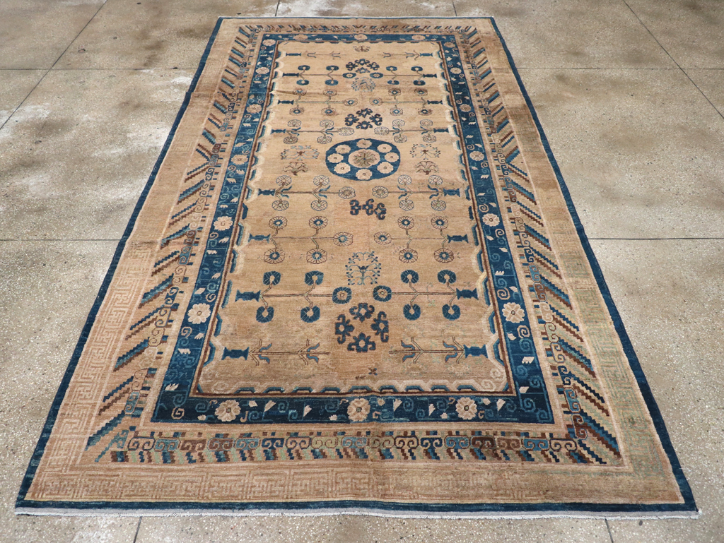 Antique East Turkestan Khotan Carpet, No.20271 - Galerie Shabab