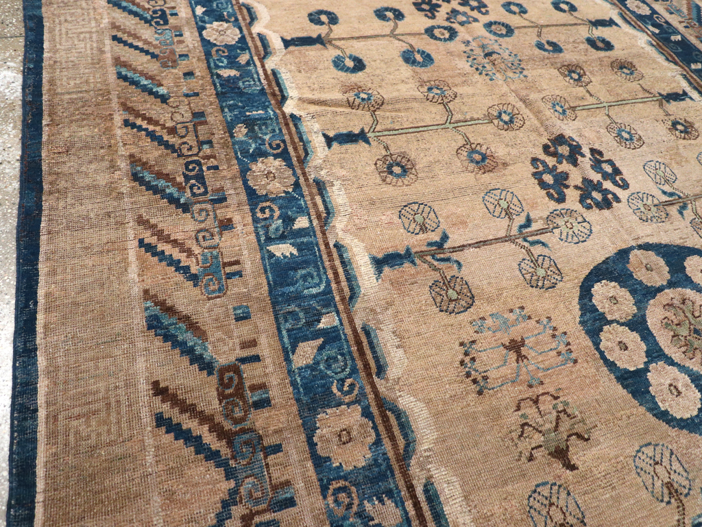 Antique East Turkestan Khotan Carpet, No.20271 - Galerie Shabab