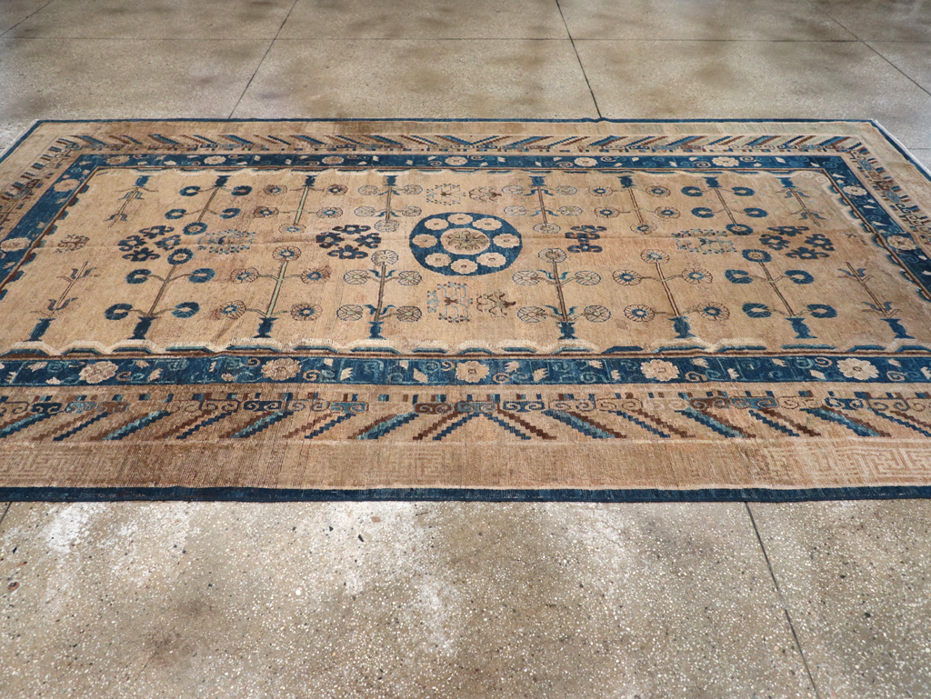 Antique East Turkestan Khotan Carpet, No.20271 - Galerie Shabab