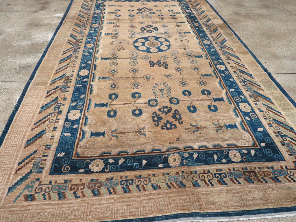 Antique East Turkestan Khotan Carpet, No.20271 - Galerie Shabab