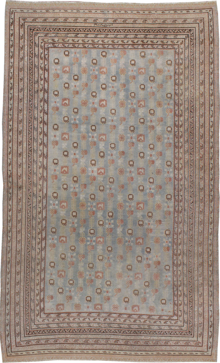 Antique Khotan Gallery Carpet, No.20272 - Galerie Shabab