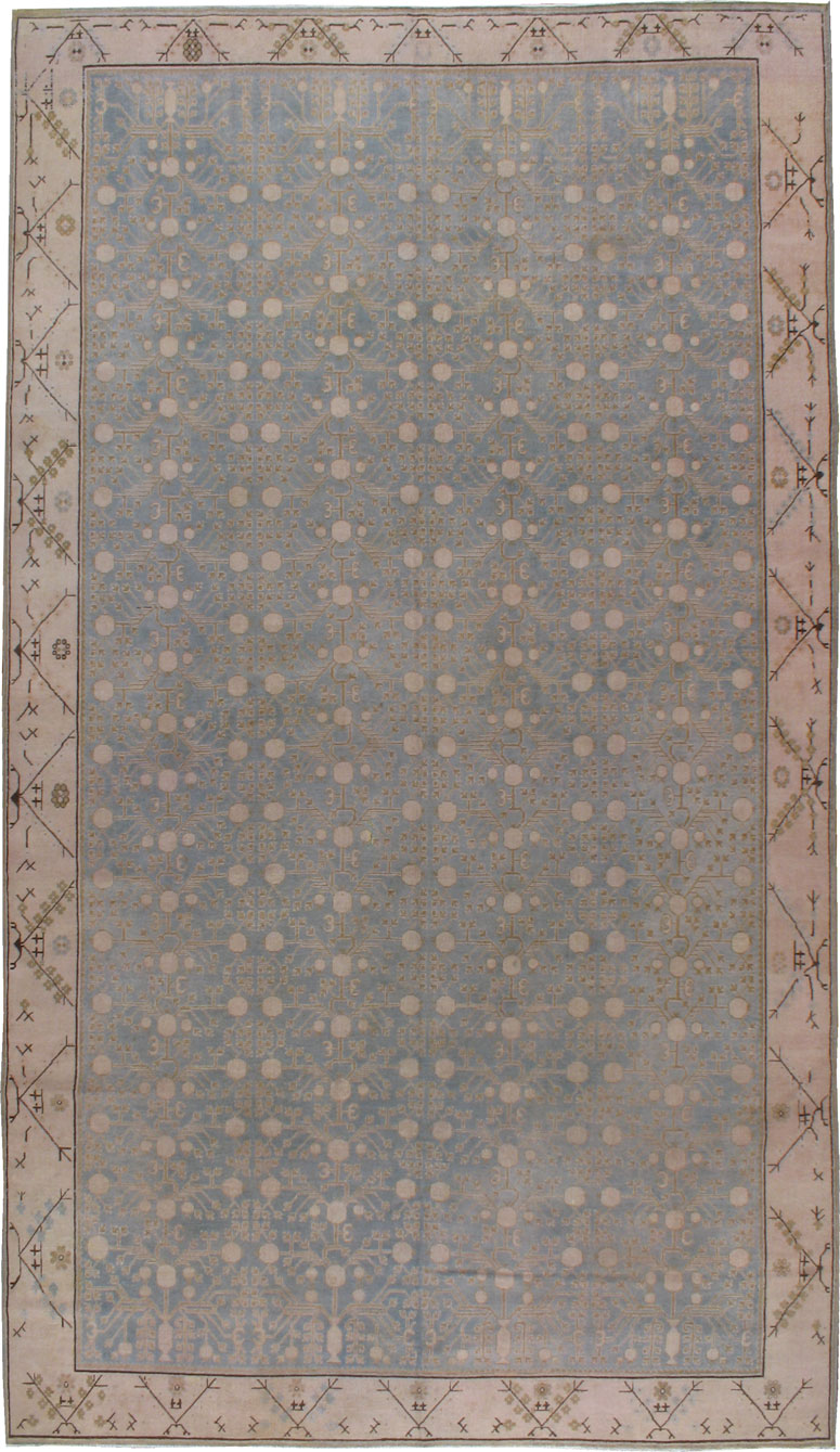 Antique Khotan Carpet, No.20276 - Galerie Shabab