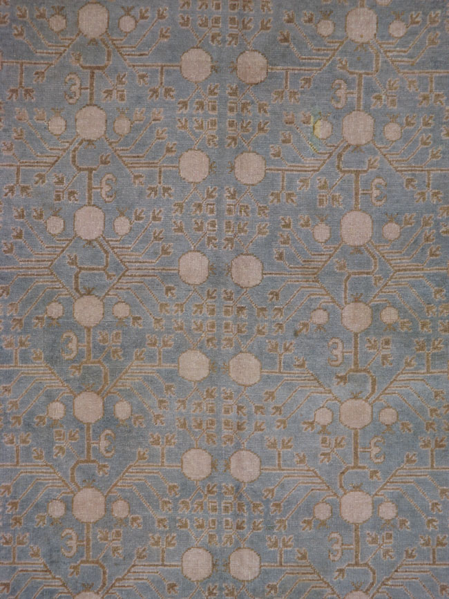 Antique Khotan Carpet, No.20276 - Galerie Shabab